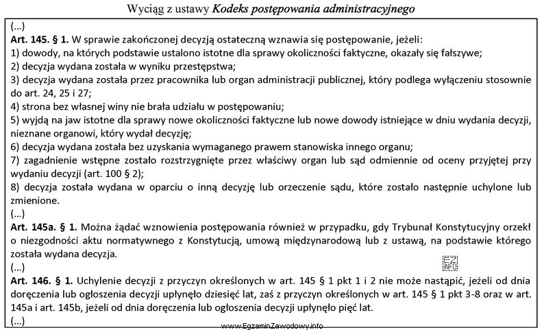 W której sytuacji, w świetle powołanych przepisów 