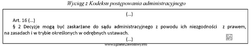 Którą zasadę postępowania administracyjnego wyraża zamieszczony przepis?