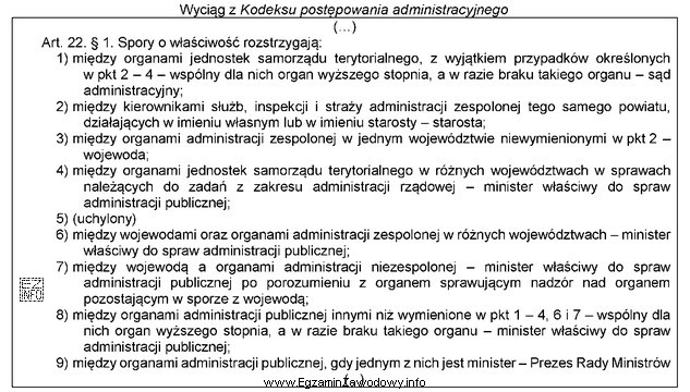 W świetle przytoczonego przepisu, spór o właściwość 