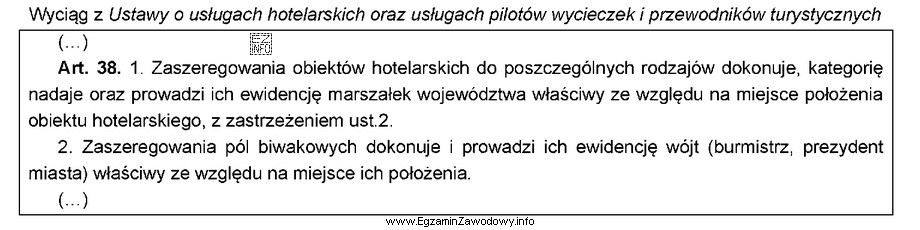 Zgodnie z przytoczonym przepisem ewidencję pól biwakowych w gminie 