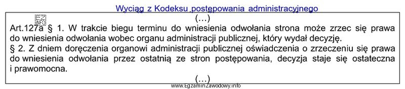 25.04.2023 r. strona otrzymała decyzję administracyjną wydaną przez organ administracji 