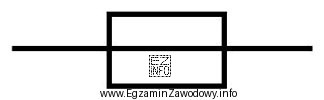 Przedstawiony na rysunku symbol graficzny oznacza