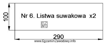 Który rodzaj rysunku wzornika przedstawiono na rysunku?