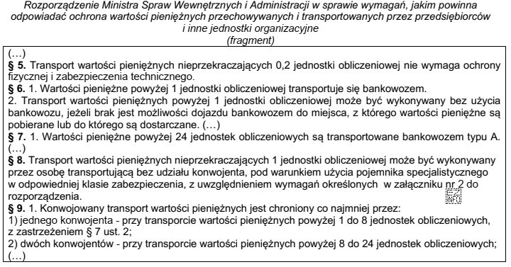 Na podstawie fragmentu rozporządzenia, wskaż sposób odprowadzenia przez 