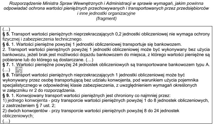 Na podstawie fragmentu rozporządzenia, wskaż sposób odprowadzenia przez 