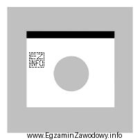 Na zamieszczonym rysunku przedstawiono ikonę narzędzia programu Adobe Photoshop, 