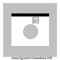 Na zamieszczonym rysunku przedstawiono ikonę narzędzia programu Adobe Photoshop, 