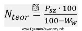 Oblicz teoretyczną normę zużycia skór na wyrób, 