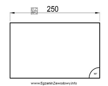 Którą zasadę wymiarowania rysunków technicznych przedstawiono na rysunku?