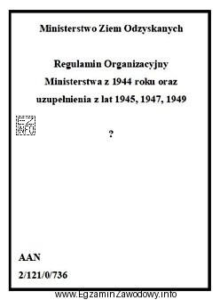 W miejscu oznaczonym znakiem zapytania, na zamieszczonej fiszce imitującej 