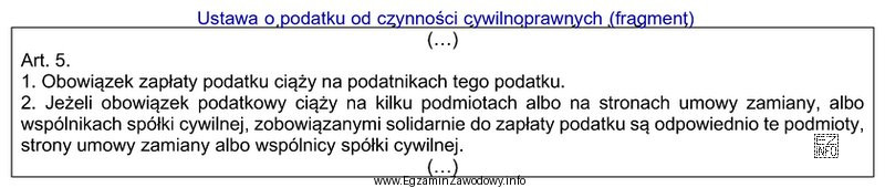 Jan Nowak i Tomasz Kowalski zawarli umowę spółki cywilnej. 