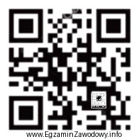 Kod przedstawiony na rysunku wykorzystywany w automatycznej identyfikacji ładunków 