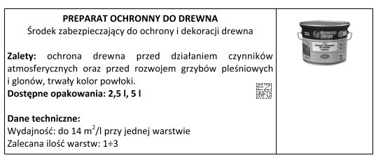 Na podstawie fragmentu instrukcji producenta oblicz ilość preparatu, która 