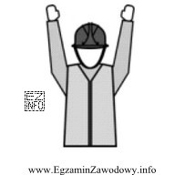 Operator żurawia podczas prac montażowych współpracuje z sygnalistą 