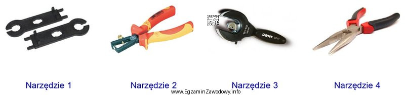 Którego z narzędzi należy użyć do 