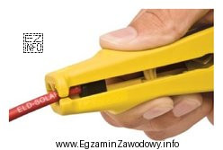 Przedstawiona na ilustracji obróbka przewodów instalacji fotowoltaicznej za 