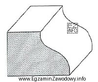 Krzywoliniowy profil kamienny przedstawiony na rysunku to