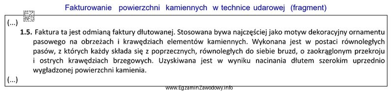 Informacje zamieszczone w tabeli dotyczą stosowania i wykonania faktury