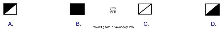Symbol graficzny, stosowany w dokumentacji projektowej, przedstawiający kanał wentylacyjny 