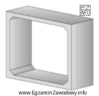 Na rysunku przedstawiono element