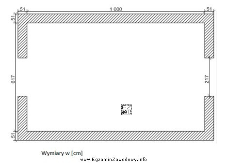 Powierzchnię stropów gęstożebrowych prefabrykowanych oblicza się w 