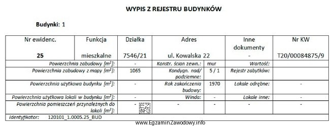 Który z wymienionych układów kondygnacji może 