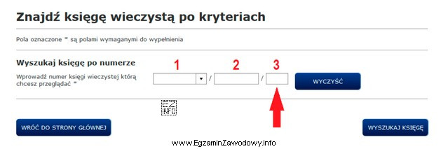 Co należy wpisać w przeglądarce ksiąg wieczystych 