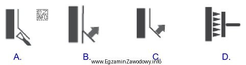Który symbol (piktogram zamieszczany na odwrocie tapety) przedstawiony na 