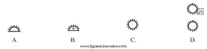Graficzne oznaczenie tapety o dobrej odporności na światło 