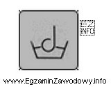 Przedstawione na rysunku oznaczenie graficzne, stosowane na tapecie, informuje, że 