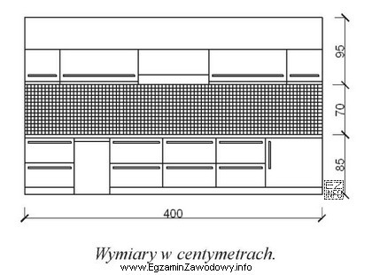 Powierzchnia okładziny z płytek mozaikowych, wykonana na ś