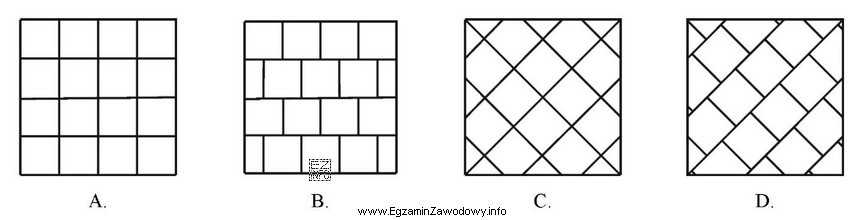 Który układ płytek ceramicznych posadzki najlepiej zniweluje 