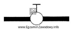 Na rysunku przedstawiono symbol graficzny stosowany w dokumentacji projektowej do 