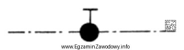 Na rysunku przedstawiono umowne oznaczenie graficzne zaworu