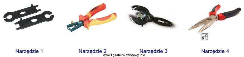Którego z narzędzi należy użyć do 