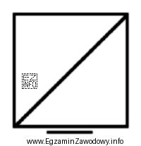 W dokumentacji projektowej instalacji gazowej symbolem graficznym przedstawionym na rysunku 