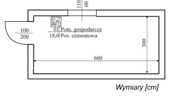Jaka jest łączna powierzchnia ścian i sufitu przeznaczonych do malowania 