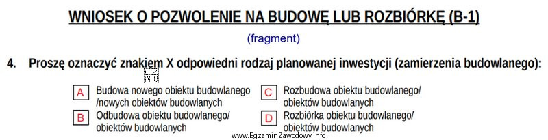 Planowane jest wyburzenie budynku wielorodzinnego trójkondygnacyjnego wykonanego w technologii 