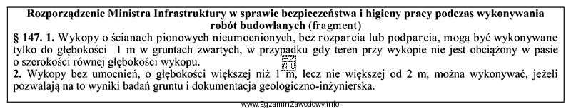 Na podstawie zamieszczonego fragmentu rozporządzenia określ, który 