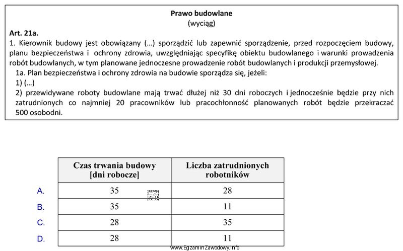 W którym przypadku, zgodnie z zamieszczonym wyciągiem z 