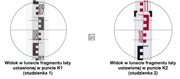 Na rysunkach przedstawiono wyniki pomiaru wysokościowego den studzienek kanalizacyjnych (