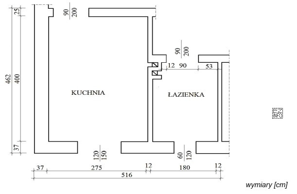 Ile wynosi powierzchnia malowania ścian kuchni o wysokości 3,0 m, 