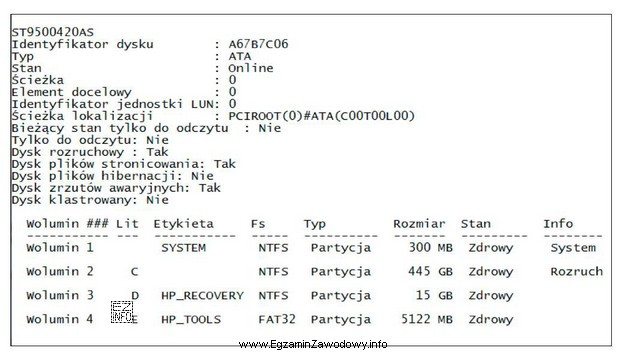 Jakiego narzędzia wraz z parametrami, należy użyć 