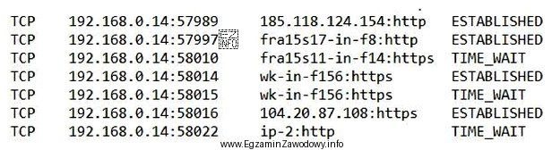 Które z poleceń systemu Windows należy zastosować, aby 