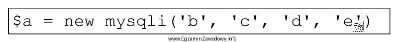 W języku PHP, aby połączyć się z bazą 