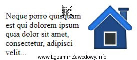 Aby za pomocą CSS zdefiniować przedstawione opływanie obrazu tekstem 