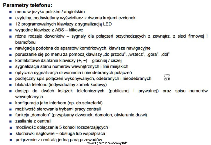 Którego telefonu dotyczy przedstawiona specyfikacja?