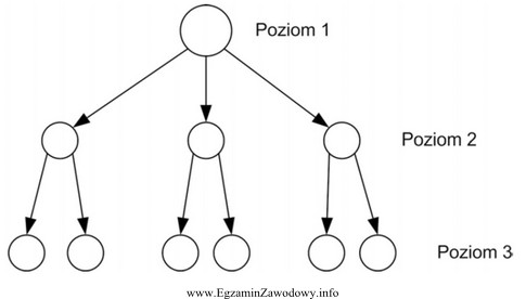 Na rysunku przedstawiono sposób synchronizacji sieci typu