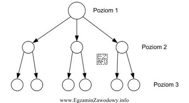 Jak się nazywa sposób synchronizacji sieci telekomunikacyjnej przedstawiony na 