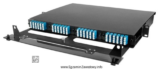 Który element osprzętu światłowodowego został przedstawiony na 